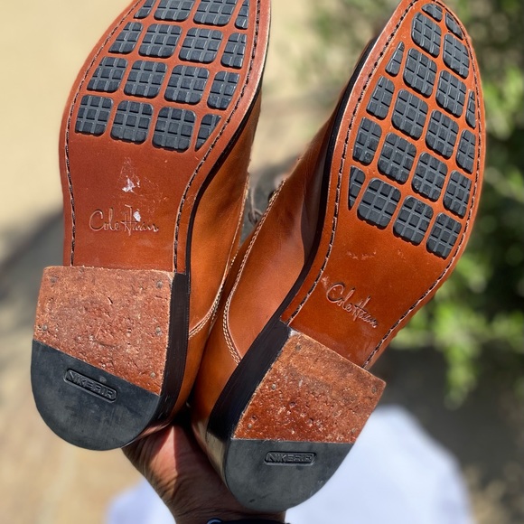 NW Cole Haan Nike Air Leather Oxfords, Sz 8.5M - Picture 10 of 11